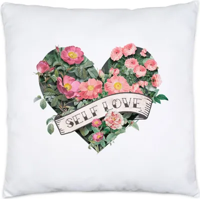 Produktbild von Self Love Kissen Selbstliebe Liebe Glück Spaß Glücklich Freiheit Selbstbewusstsein Hobbies Freiheit Herz