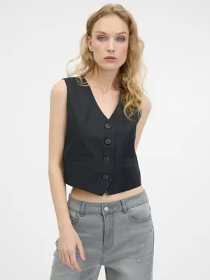 Produktbild von Orsay Dunkelgraue Damenweste mit Jacke 1000837635000__40