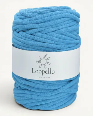 Produktbild von Loopello Baumwollkordel Pro 9 mm 100 m – Blau