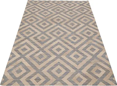 Obrázek produktu pro Kelim Luisa light blue/natural (140x200 cm)