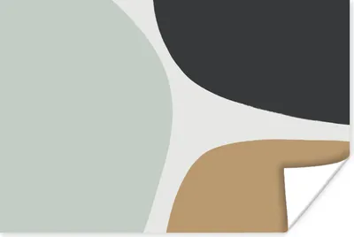 Produktbild von MuchoWow® Poster Pastell - Minimalismus - Gestaltung 120x80 cm - Bilder