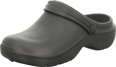 Produktbild von Badeschuhe Clog aus EVA mit Keilabsatz, Ohne Verschluss, auswechselbare Decksohle, MY1655-BK