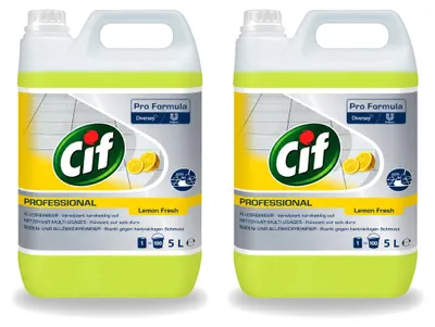 Produktbild von 2 x Cif Allesreiniger Zitrone 5 l - Vorteilspackung - 2 Stücke