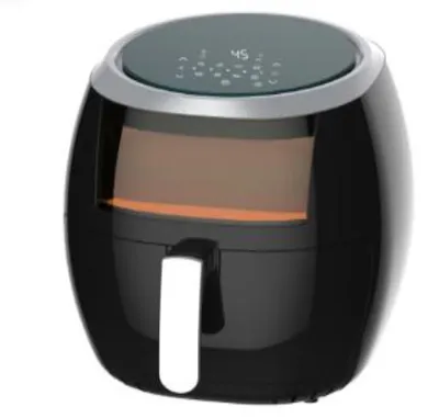 Immagine prodotto di Zephir ZHC60N, Friggitrice ad aria calda, 6 l, 200 °C, 60 min, immagine singola, nero