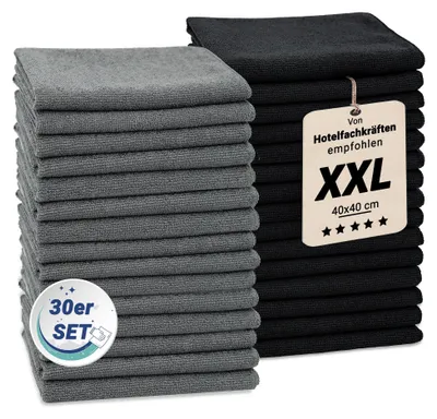 Produktbild von 30er Set Multifunktionstücher 80% Polyester, 20% Polyamid, Schwarz