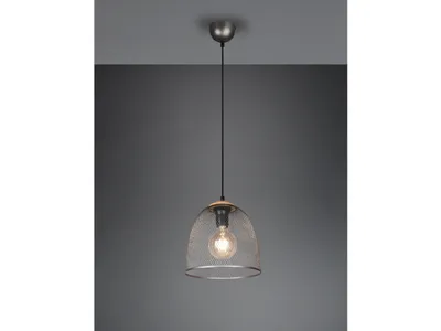 Produktbild von Retro Drahtgeflecht Pendelleuchte Industrial Korb Hängelampe über für Esstisch
