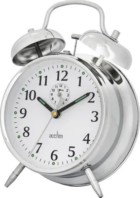 Produktbild von Acctim - mechanischer Doppelglocken Wecker - Saxon - 12627