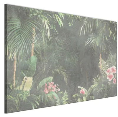 Immagine prodotto di LUMASOUL Quadri su tela con motivi natura, Quadri da Parete per Soggiorno e Camera da Letto, Quadri 90x60 cm Giungla