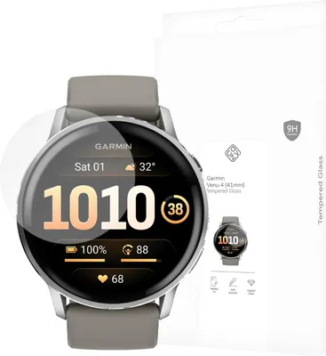 Produktbild von Schutzfolie Garmin Garmin Venu 4 (41mm) - Panzerglas - Cazy - Transparant