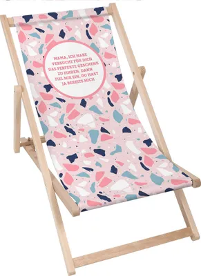 Immagine prodotto di Dreamroots sdraio pieghevole in legno, fino a 130 kg, sdraio pieghevole con regolazione dell'inclinazione dello schienale a 3 livelli, regalo perfetto per la mamma