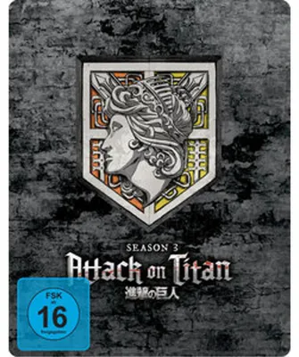 Produktbild von Attack on Titan - Gesamtausgabe - Steelbook, 4 Blu-ray (Limited Edition) Staffel.3