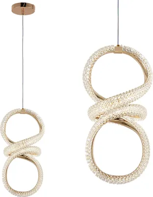 Produktbild von TOOLIGHT Hängelampe G070-Cp Gold