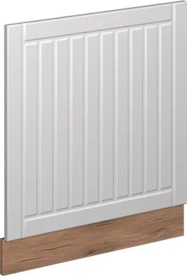 Produktbild von Frontblende Vicco Fame-Line Weiß Landhaus 60 cm ohne Arbeitsplatte, Model 56511