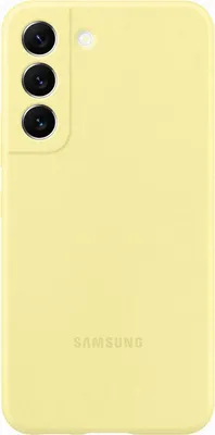 Produktbild von Samsung Galaxy S22 Plus Silicone Cover – Yellow