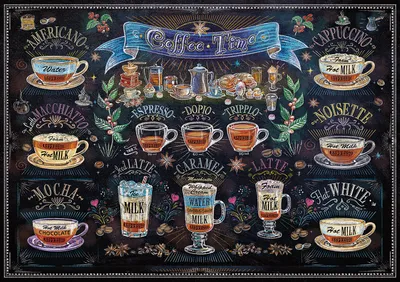 Zdjęcie produktu dla Puzzle Art Coffee Time – 1000 elementów, kolorowa zabawa z puzzlami