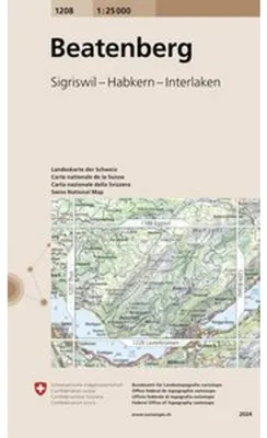 Produktbild von Swisstopo 1 : 25 000 Beatenberg