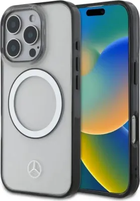 Zdjęcie produktu dla Etui Mercedes do iPhone 16 Pro Max hardcase MagSafe przezroczysty