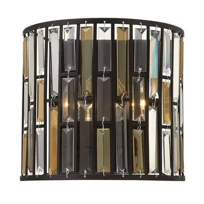 Produktbild von Elstead Gemma Wandleuchte E14 2-fach 28cm Vintage-Bronze