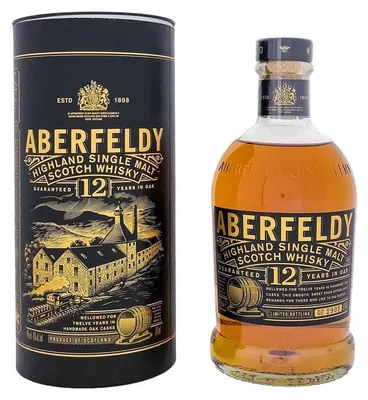 Immagine prodotto di Aberfeldy 12 Years Old Highland Single Malt 40% Vol. 0,7l in confezione regalo