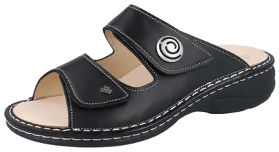 Produktbild von FINN COMFORT Colina Damen Pantolette schwarz Glattleder - Größe: 38