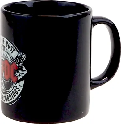 Produktbild von AC/DC Rock Or Bust Kaffeetasse/Kaffeebecher - Schwarz