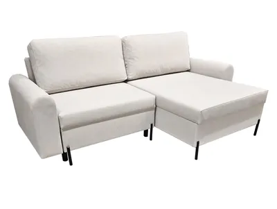 Produktbild von Ecksofa Porto mit Bettkasten, Beige Paros 02