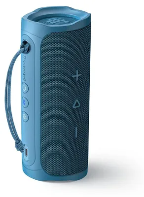 Produktbild von Bluetooth-Lautsprecher - Mirtune C3 - 30 W - Bluetooth 6.0 - Auracast - IPX7-wasserdicht - Bis zu 12 Stunden Wiedergabe - Blau