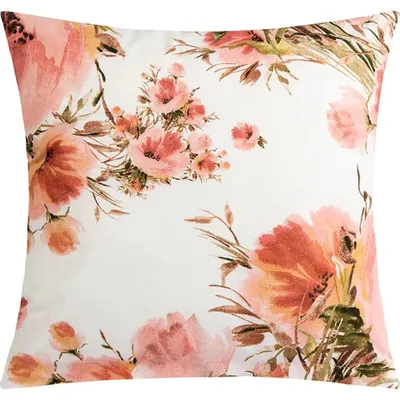 Zdjęcie produktu dla Poszewka bawełniana - 40x40 cm - Różowa, Zielona, Biała