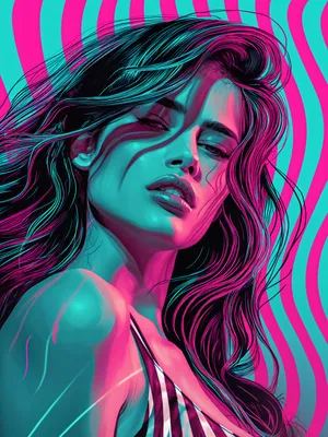Produktbild von Plakat 30x40cm Neonblick
