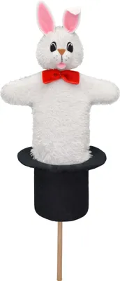 Produktbild von Tütenkasper / Tütenpuppen Kaninchen 38 cm Mehrfarbig, 12443C