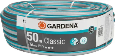 Produktbild von Classic Schlauch 19mm (3/4") (grau/türkis, 50 Meter)