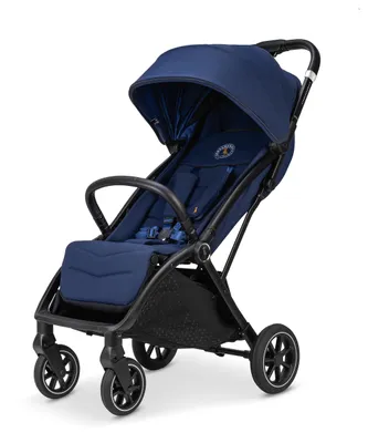 Produktbild von "Storchenmühle Sportwagen Niko" Iris - blau, ab Geburt bis 22 kg, Einhand-Faltmechanismus, Auto-Fold, pannensichere Luftkammer-Räder