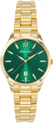 Obrázek produktu pro Zegarek damski MATHEY-TISSOT D411MPV zielony klasyczny