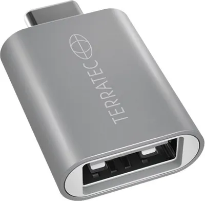 Produktbild von Terratec Connect C1, USB C, USB A, Silber