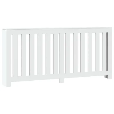 Image de vidaXL Habillage de radiateur Blanc 175x20x82 cm Bois composite