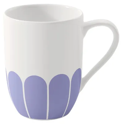 Produktbild von Villeroy & Boch Becher FLEUR bleu BHT 8x10.40x11.50 cm weiß