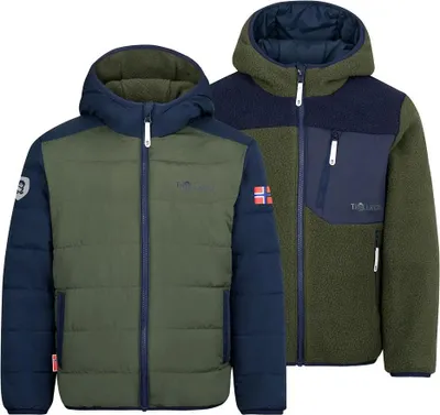 Produktbild von Trollkids Sandvika Turnover Jacke Grün 152 cm Jungen,Mädchen Grün 152 cm