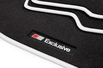Produktbild von Exclusive Line Fußmatten passend für Audi A5 8F 8T Coupé Cabrio S-Line 2007-2016