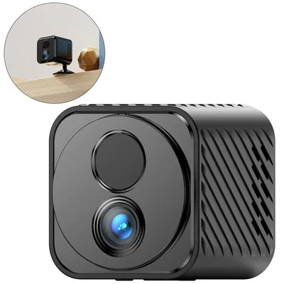 Produktbild von Mini 2K WLAN Akku Kamera mit PIR-Bewegungserkennung – 60 Tage Standby, Nachtsicht, App-Steuerung – ideal für Zuhause und als Babykamera