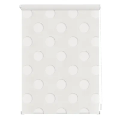 Produktbild von Lichtblick Duo Rollo Kreis Klemmfix, ohne Bohren Weiß, 45 cm x 150 cm (B x L)