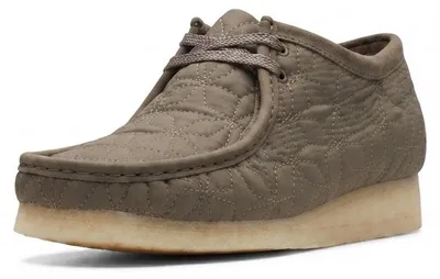Imagen del producto de CLARKS WALLABEE, combinación en color oliva
