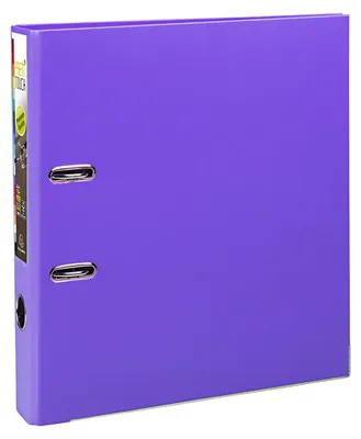 Image de Classeur Exacompta A4, 50 mm, violet, format agrandi, gamme PREM'TOUCH