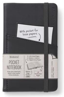 Image de Bookaroo Journal Pocket A6 - Noir