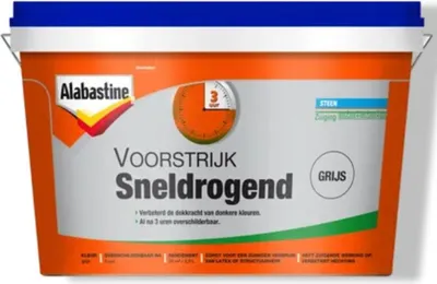 Produktbild von Grundierung schnelltrocknend grau 2,5l - Alabastine