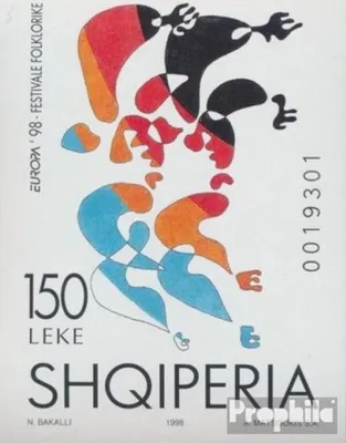 Produktbild von Briefmarken Albanien 1998 Mi Block112 (kompl.Ausg.) postfrisch Feste