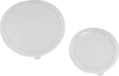 Produktbild von Metaltex 257284011 Kunststoffdeckel 7,5+10 cm, transparent (2er Pack)