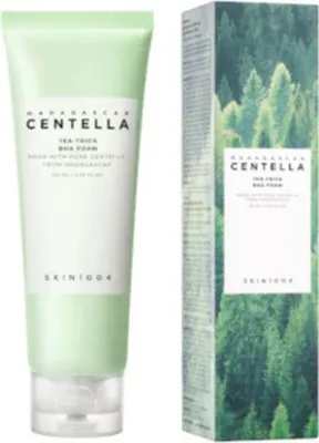 Produktbild von SKIN1004 Madagascar Centella Tea-Trica BHA Foam 125 ml – milder Reinigungsschaum