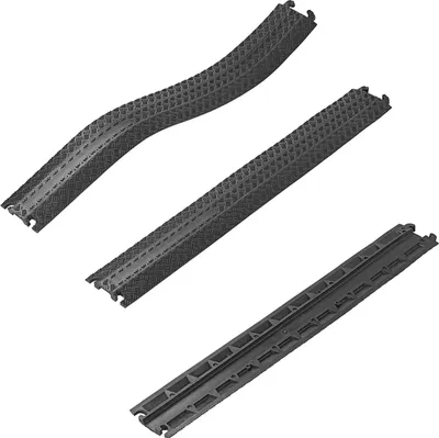 Produktbild von Kabelbrücke 1m Kabelkanal Überfahrschutz Kabelrampe für Wohnwagen, Wohnmobil