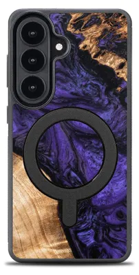 Produktbild von Holzhülle für Galaxy S26 Plus, Bewood Unique Violet für MagSafe