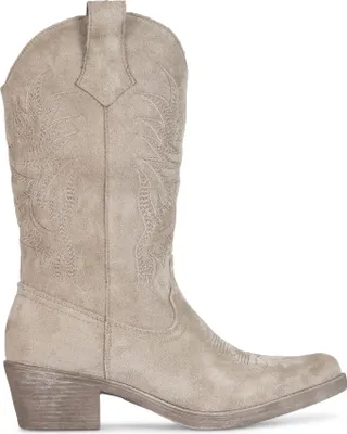 Produktbild von Cowboylaarzen Khaki Suedine Stiksels